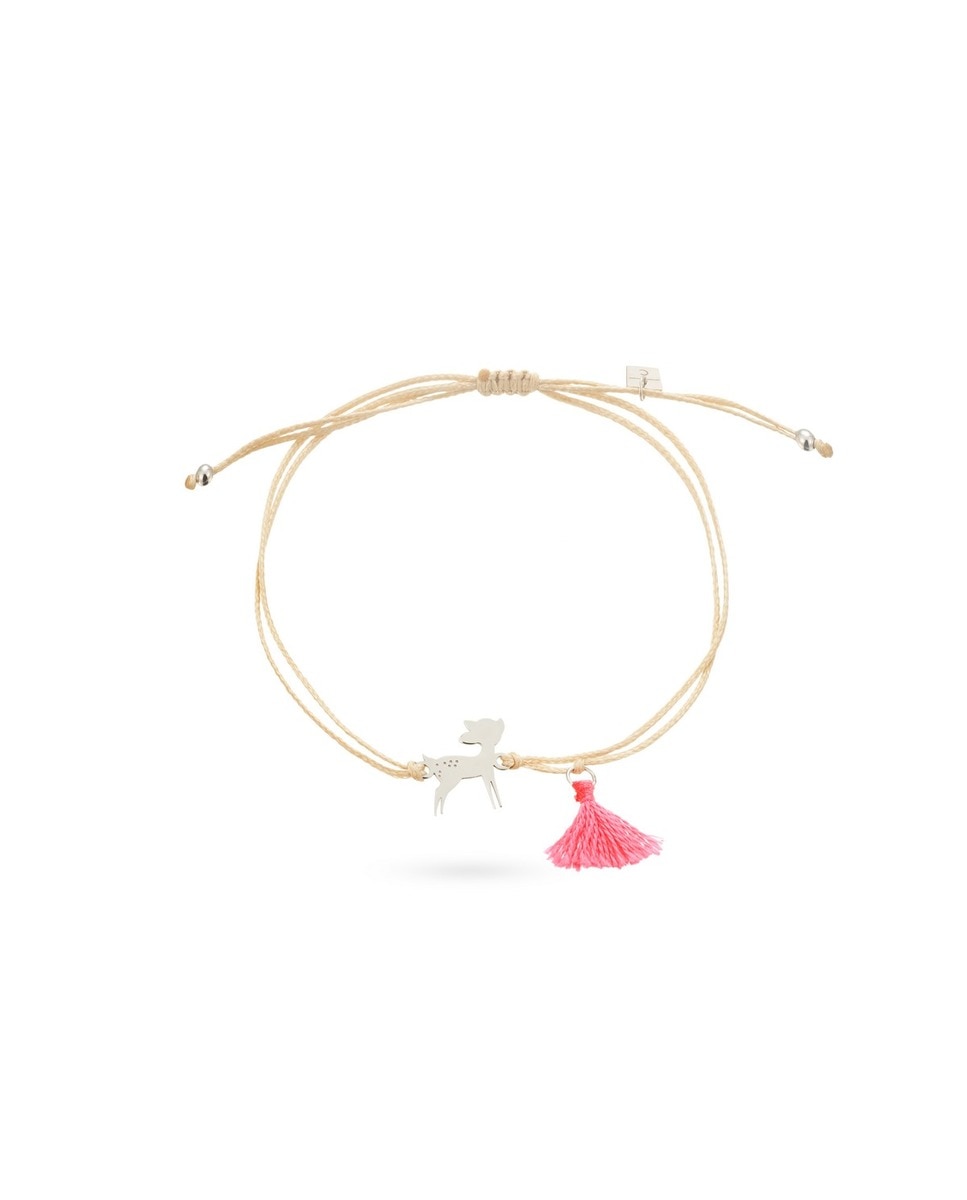 Pulseira Coquine Bambi Prata-1