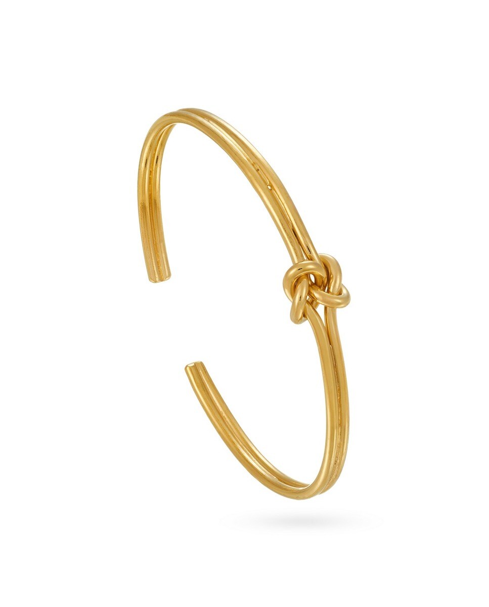 Pulseira Coquine Fio E No Duplo Dourado-1