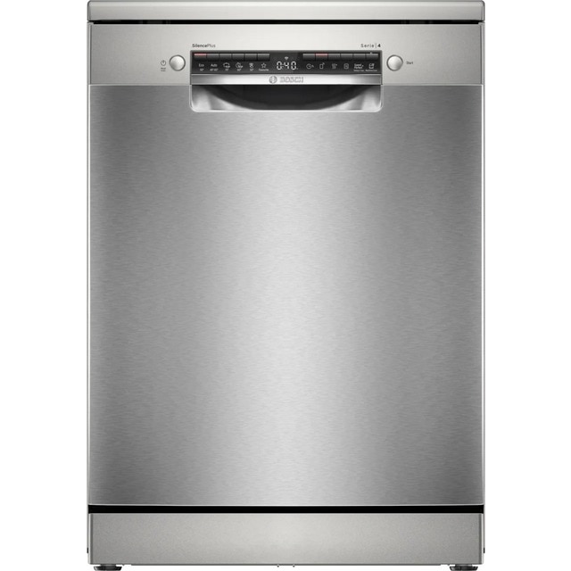 Imagem 0 de Máquina de Lavar Loiça Bosch Serie 4 SMS4ECI28E de 14 Conjuntos, 3º Cesto e de 60 cm - Aço Antidedadas