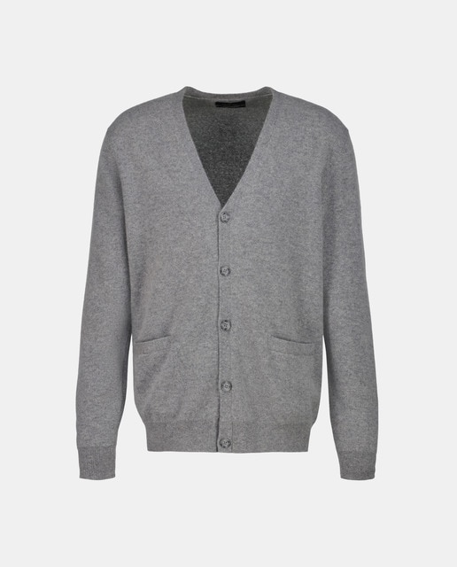 Imagem 0 de Cardigan Liso com Botões 100% Caxemira