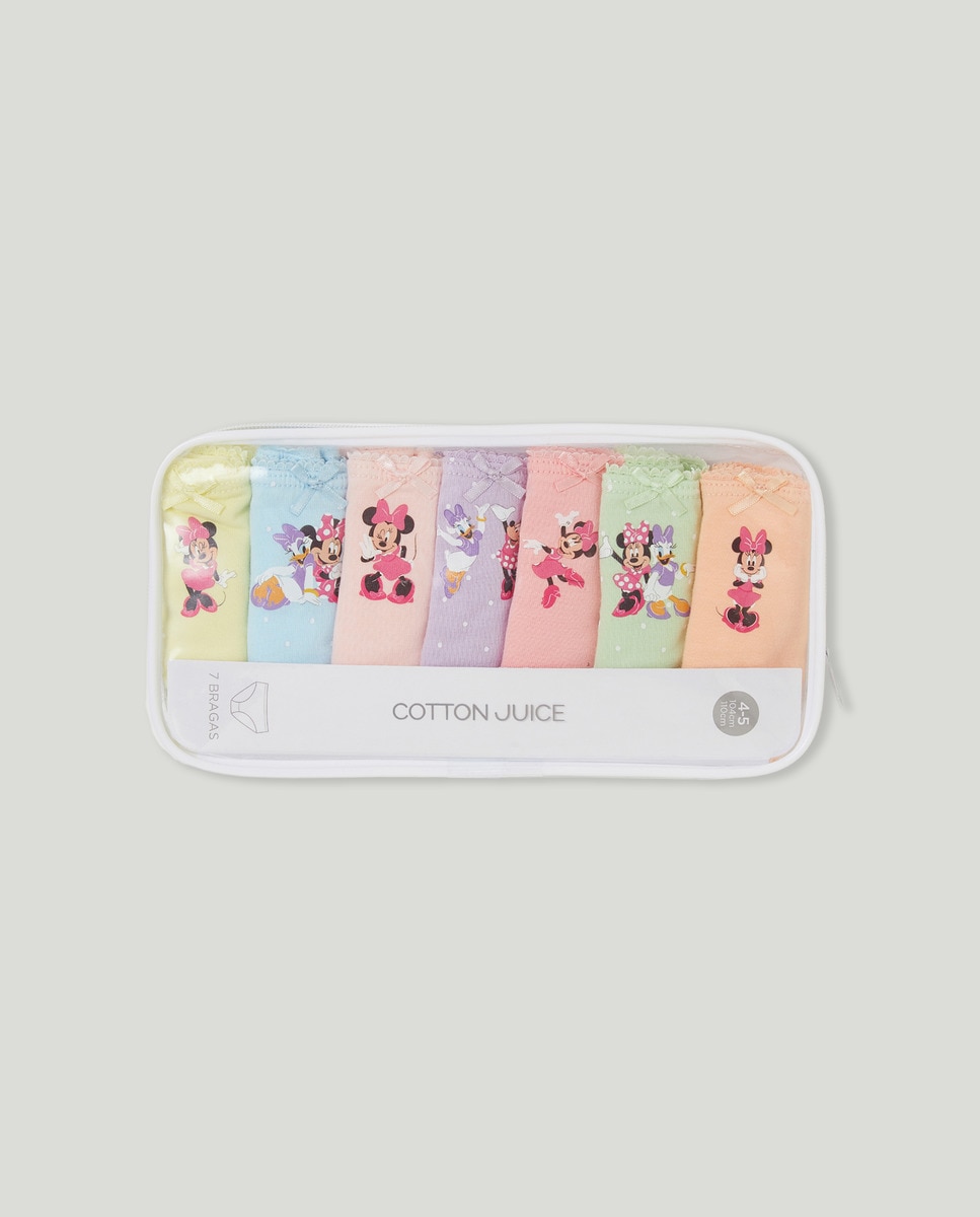 Pack de Cuecas Minnie Multicolor-4