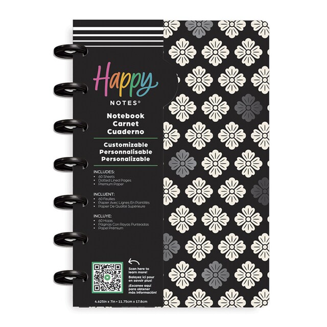 Imagem 0 de Bloco de notas Ink & Ivy 60 folhas Happy Planner Mini multicolor