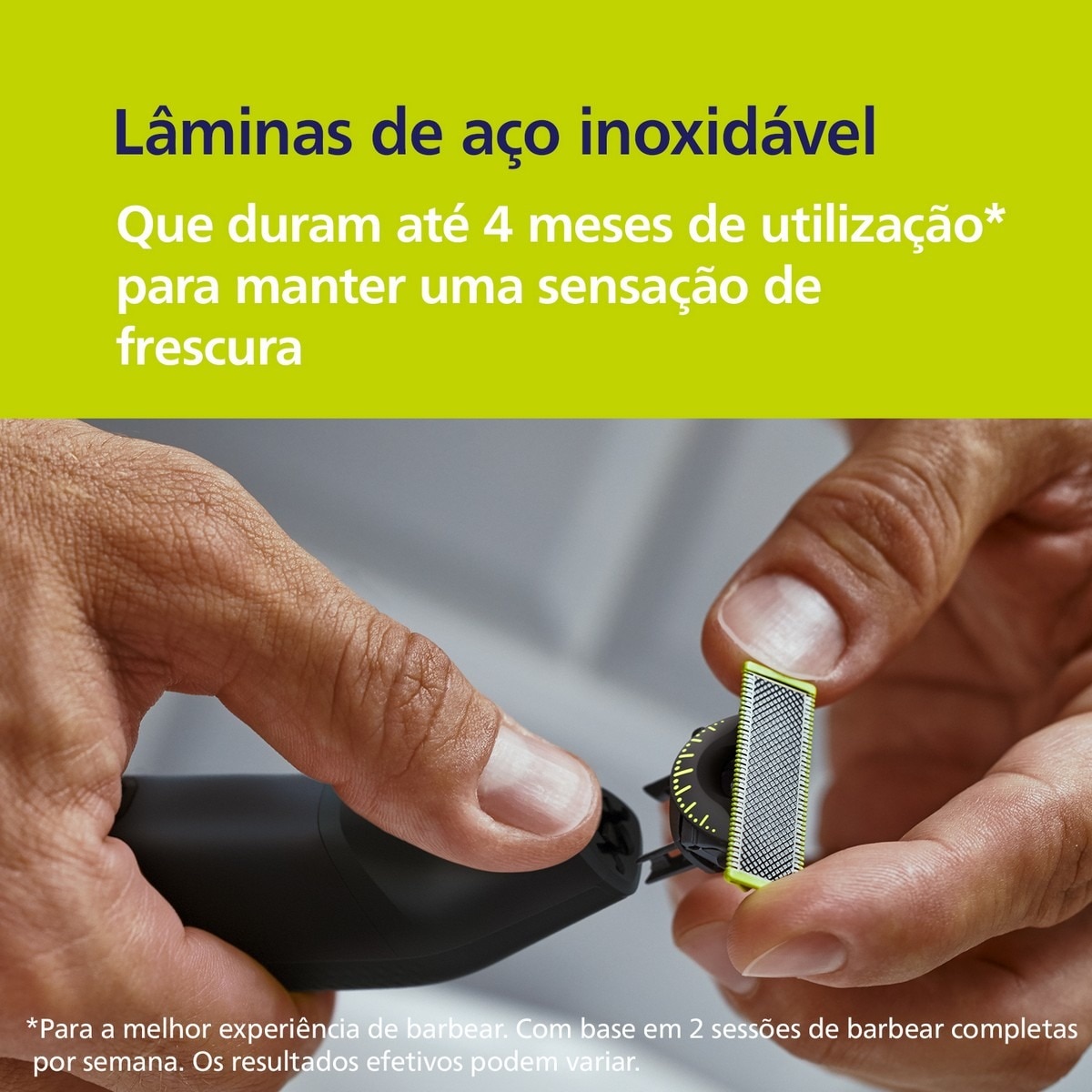 Máquina de Barbear Philips QP6542/1OneBlade Pro 360, Rosto e Corpo, Húmido e Seco, 14 Comprimentos, com Pente Guia e de 90 min. Preto-7
