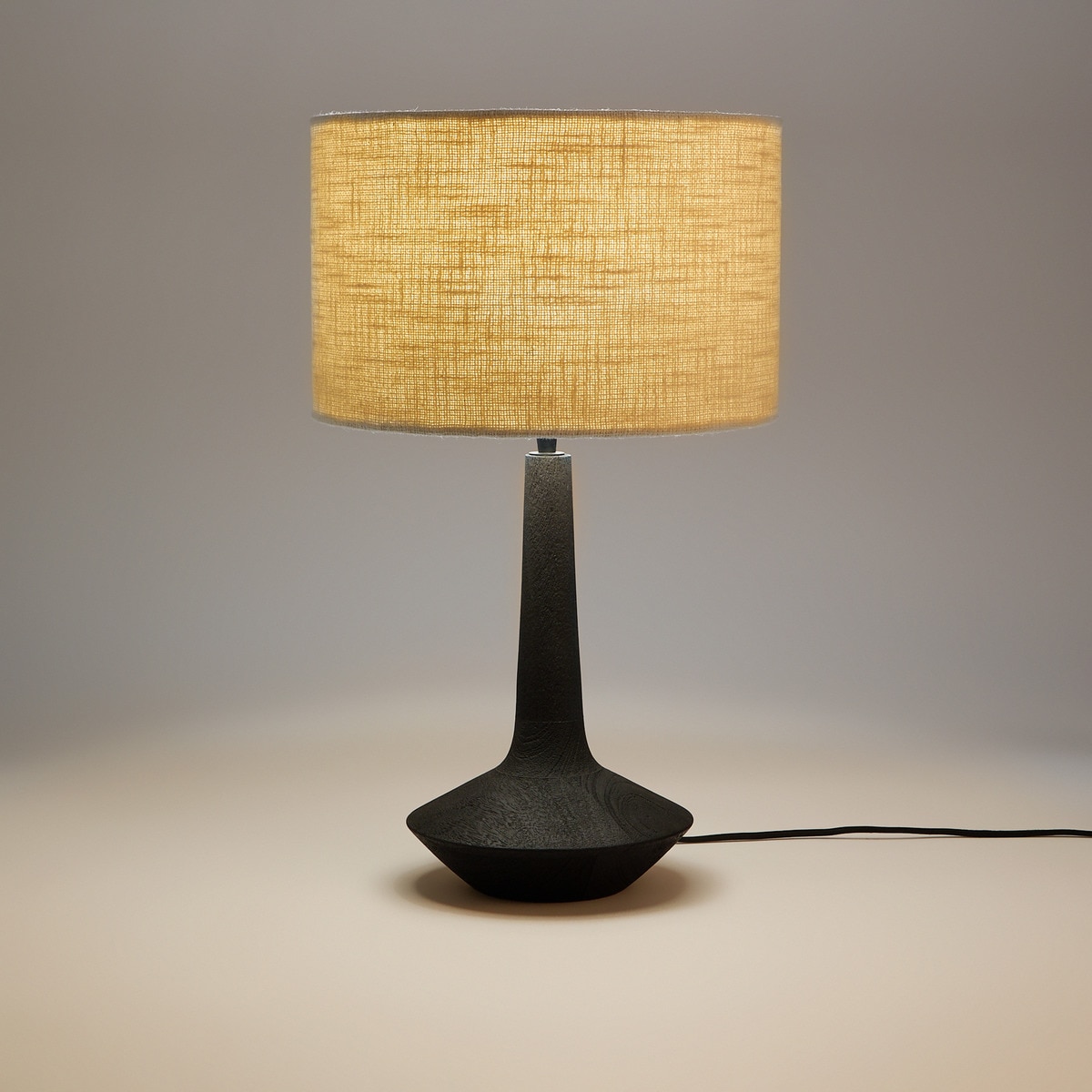 Lámpara de mesa Cortex El Corte Inglés Negro-2
