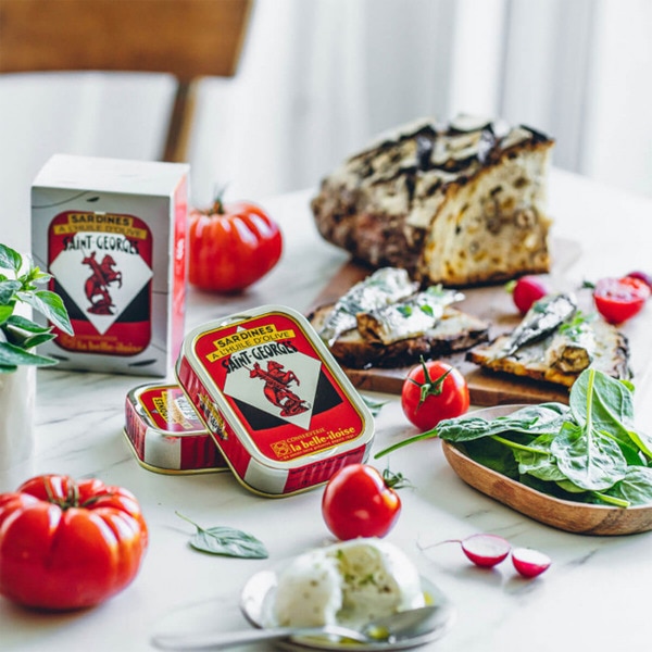 Saint-Georges sardinas al aceite de oliva lata 87 g