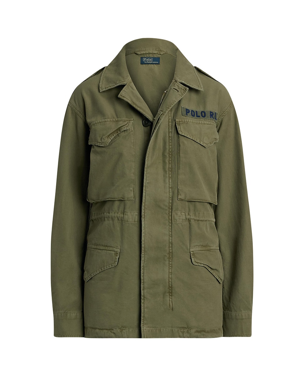 Parka de mujer de algodón estilo militar · Polo Ralph Lauren · El
