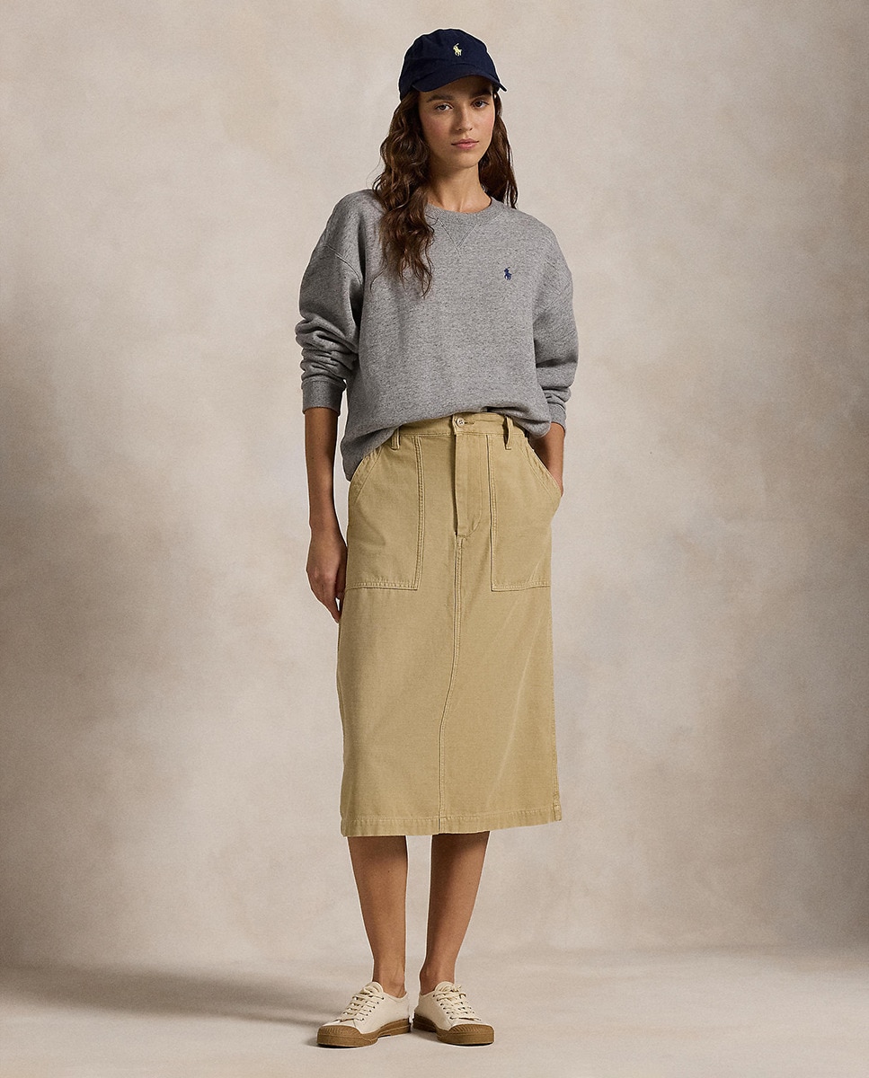 Ralph Lauren Faldas Midi El Corte Ingles Falda Midi Evasé De