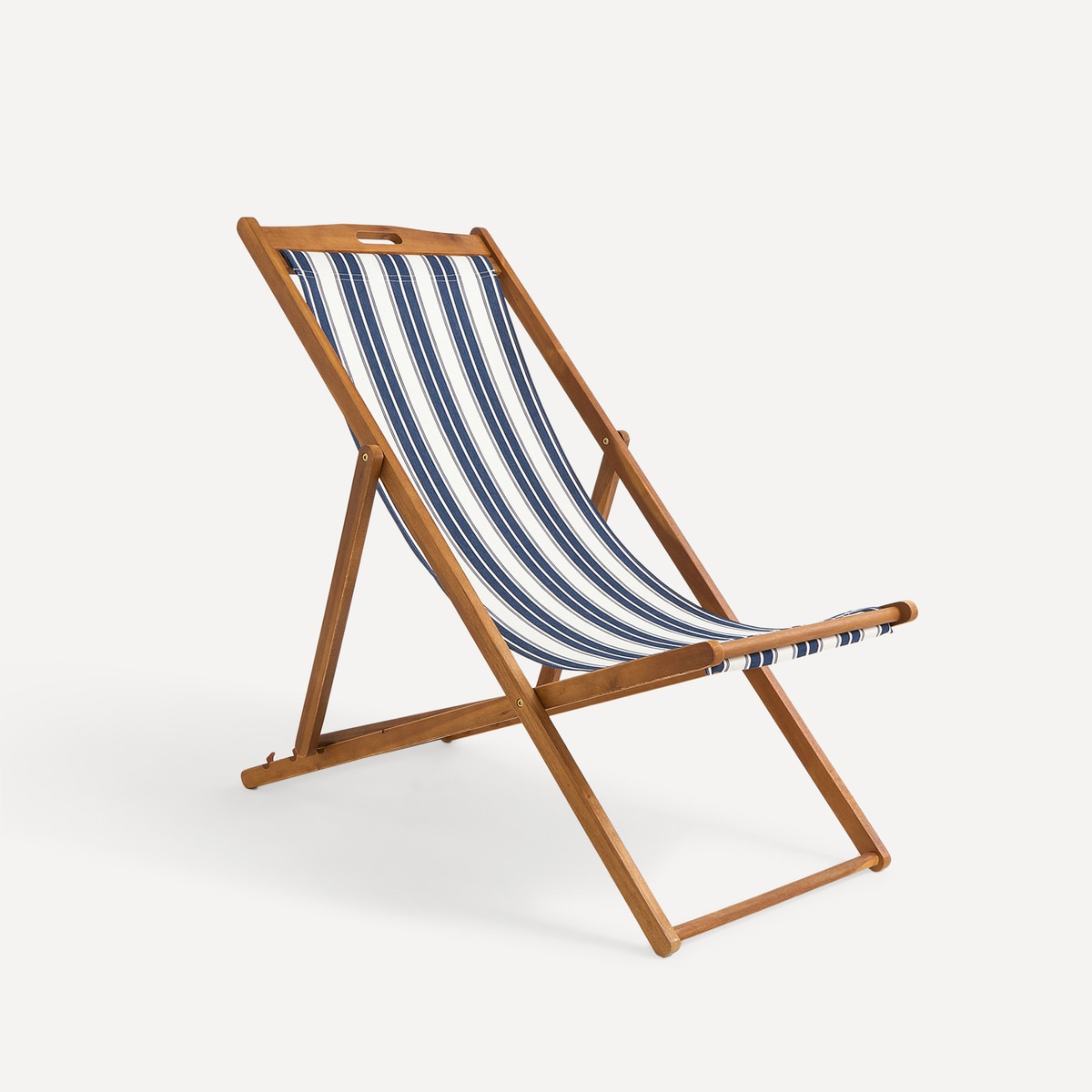 Tecido para Espreguiçadeira Sorrento Navy / Branco-1