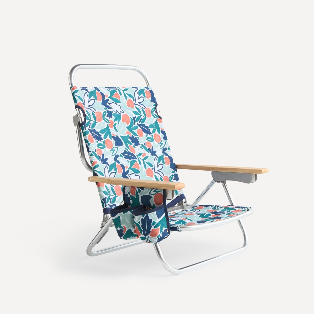Cadeira Baixa Desdobrável Leili Campo e Praia Multicolor-1