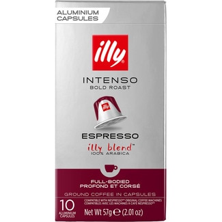 café espresso 100% arábica estuche 10 cápsulas compatibles con máquinas Nespresso - Illy