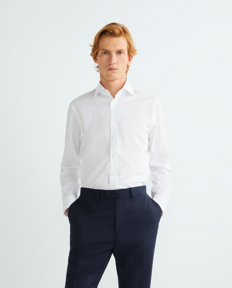 Camisa Royal Oxford Clássica Branco-1