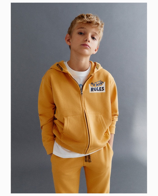 Imagem 0 de Sweatshirt Aberta com Capuz Rules