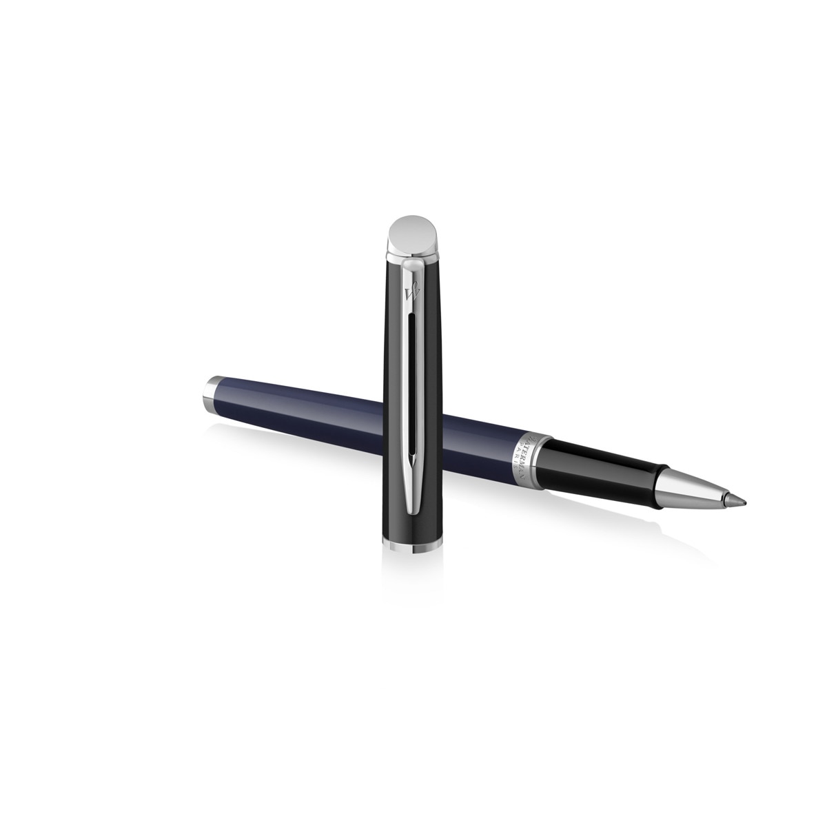 Roller Hemisphere Waterman preto-azul Preto / Azul-2