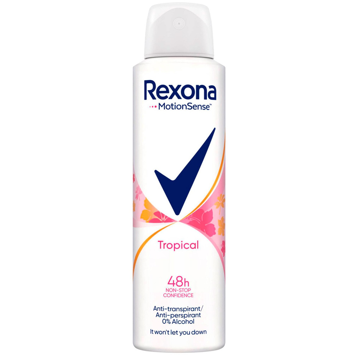 Desodorizante Spray Tropical 48H embalagem 150 ml