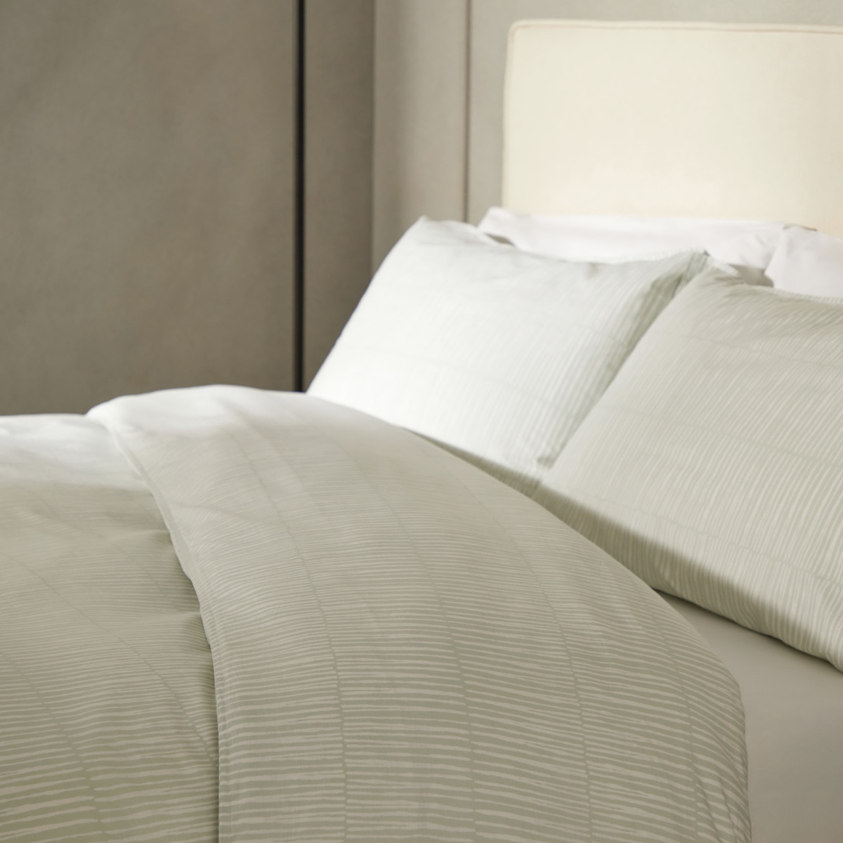 Juego de funda nórdica algodón Geo El Corte Inglés Verde-3