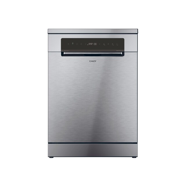 Imagem 0 de Máquina de Lavar Loiça Candy CNF 4A4S3PSX Rapidó, 3º Cesto, de 14 Conjuntos e de 60 cm - Inox