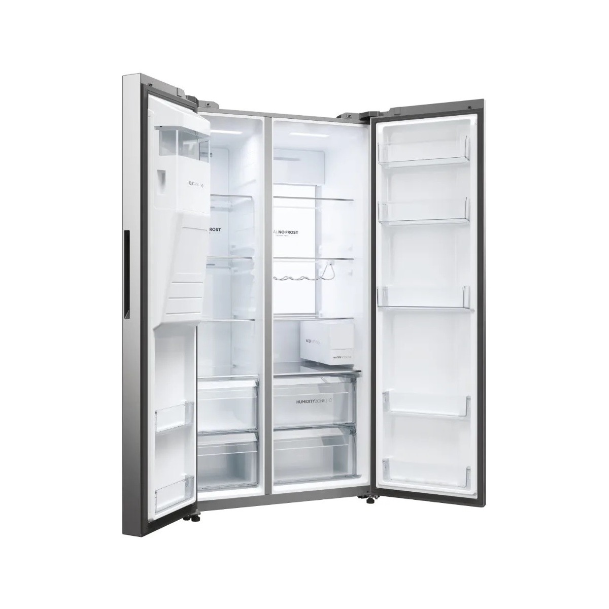 Frigorífico Side by Side Haier SBS 90 Série 7 HSW79F18CIMM No Frost e de 177,5 cm - Platinum Inox Inox-4