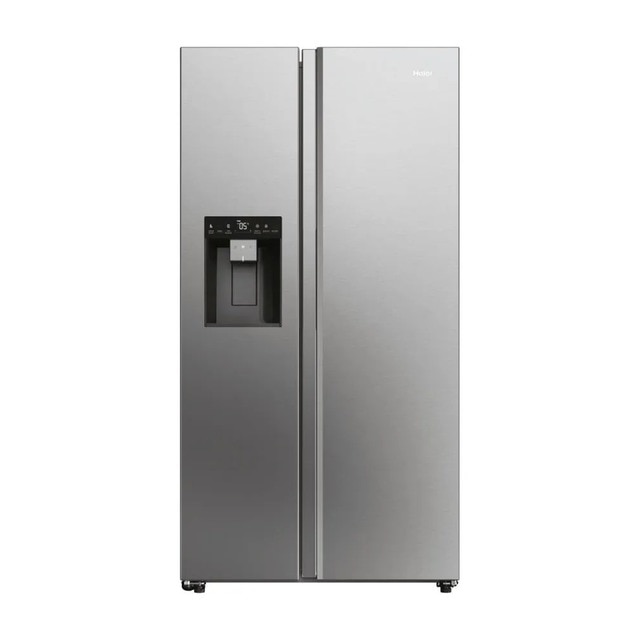 Imagem 0 de Frigorífico Side by Side Haier SBS 90 Série 7 HSW79F18CIMM No Frost e de 177,5 cm - Platinum Inox