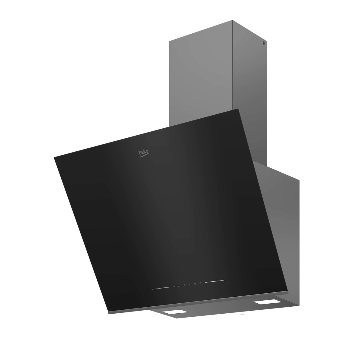 Campana decorativa Beko 3 niveles de potencia + Booster - BHCA66641BBHS Negro-3