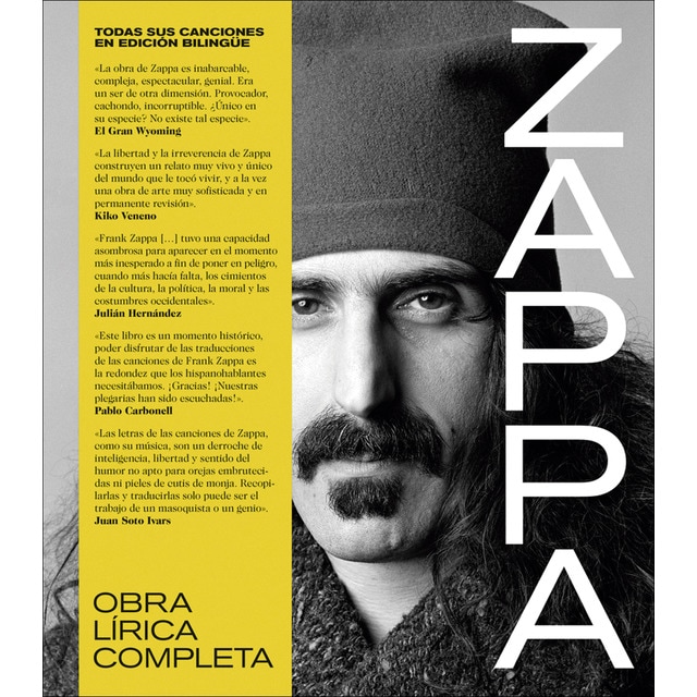 Imagem 0 de FRANK ZAPPA: OBRA LÍRICA COMPLETA. TODAS SUS CANCIONES EN EDICIÓN BILINGÜE