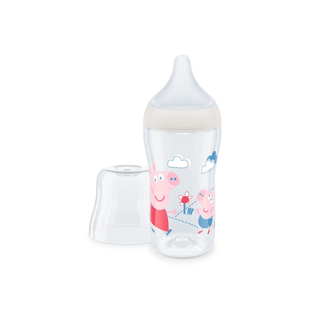 Imagen 0 de Biberón silicona Nuk Perfect Match 260ml Ed. Peppa Pig