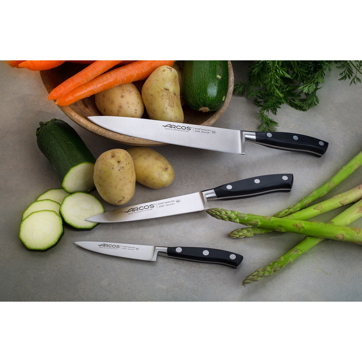 Conjunto de Cozinha de 3 Peças Riviera Aço-3