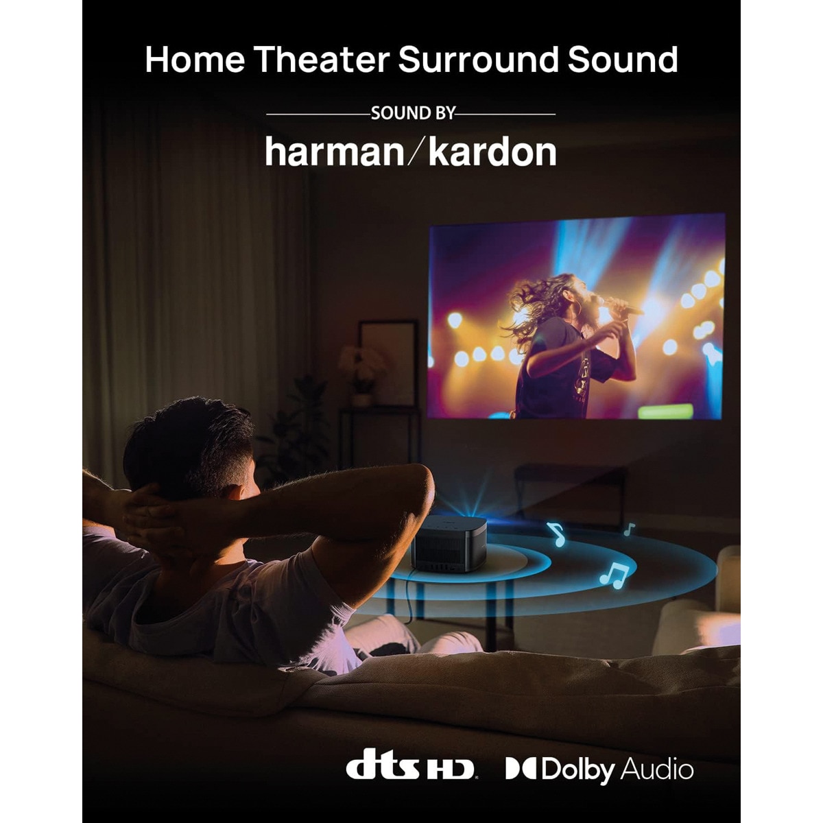 Proyector XGIMI Horizon Pro 1500 ISO Lumens, 4K Negro-4