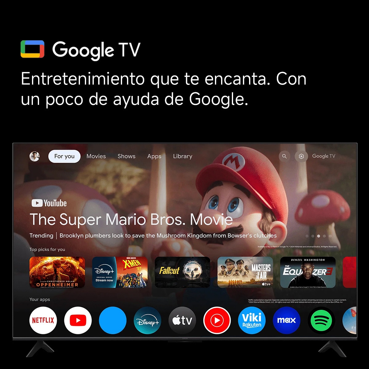 TV MiniLED 164 cm (65") Xiaomi S Mini 2025 UHD 4K QD-MiniLED con Google TV Dolby Atmos Dolby Vision IQ Gris-8