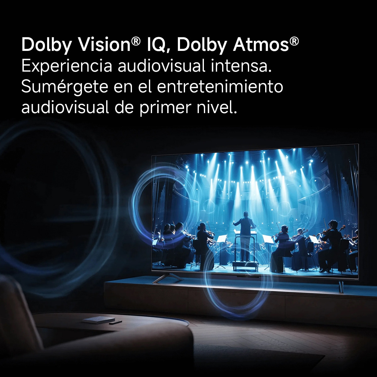 TV MiniLED 164 cm (65") Xiaomi S Mini 2025 UHD 4K QD-MiniLED con Google TV Dolby Atmos Dolby Vision IQ Gris-6