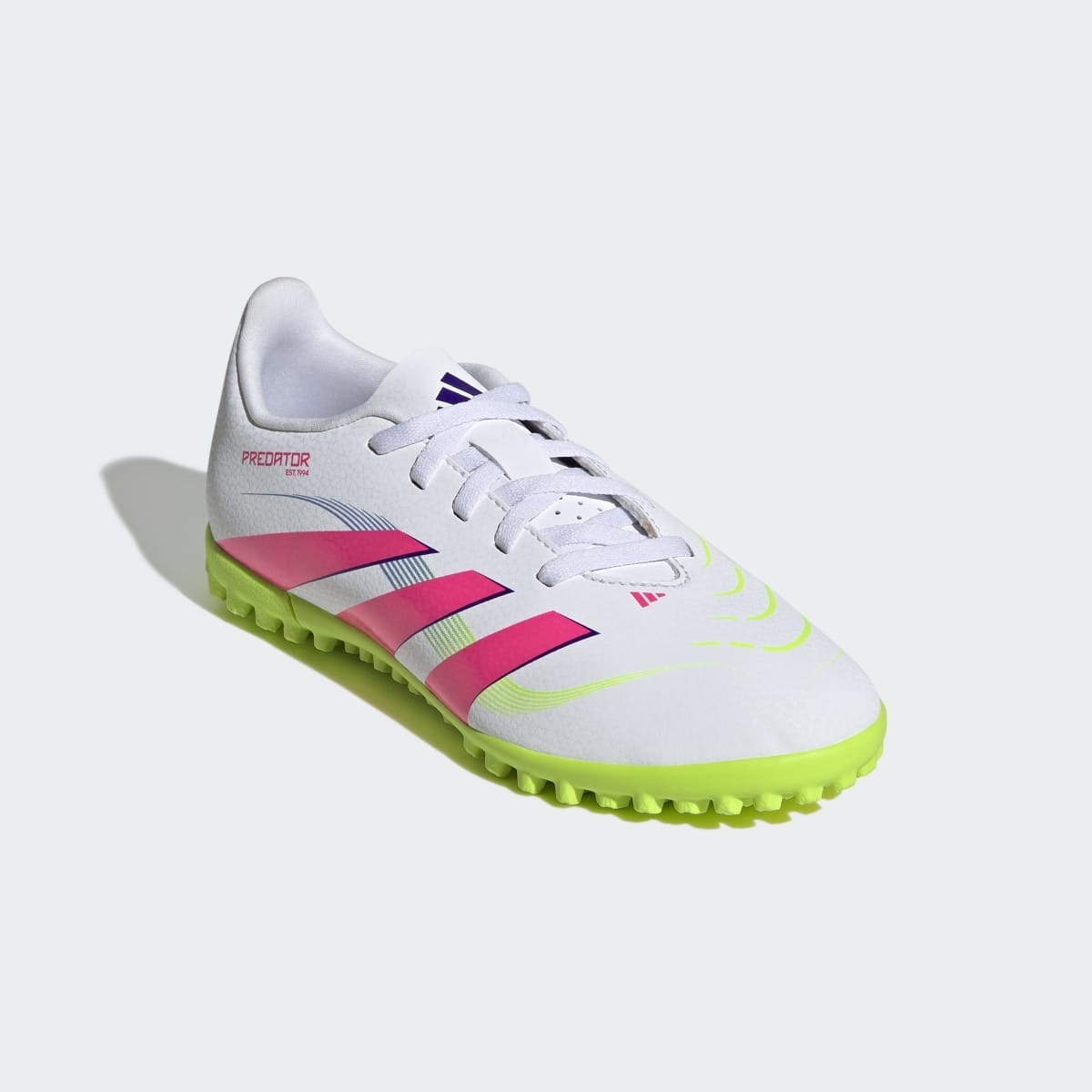 Botas de Futebol Turf de Criança Predator Club Branco-2