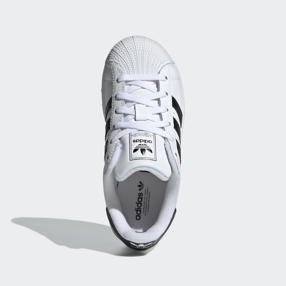 Sapatilhas Casual de Criança Superstar II C Originals Branco-3