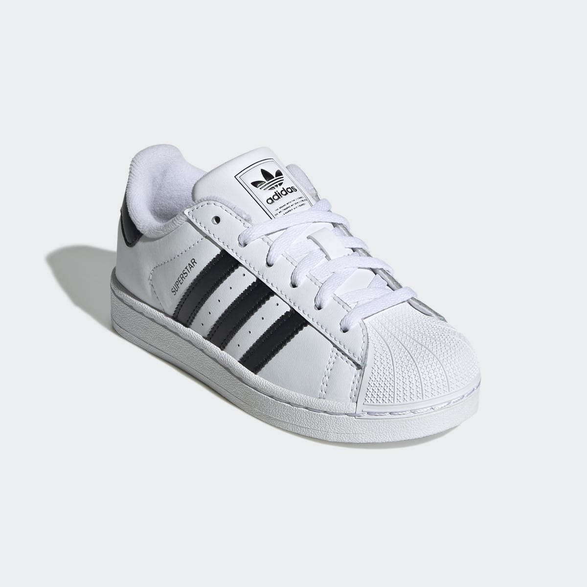 Sapatilhas Casual de Criança Superstar II C Originals Branco-2