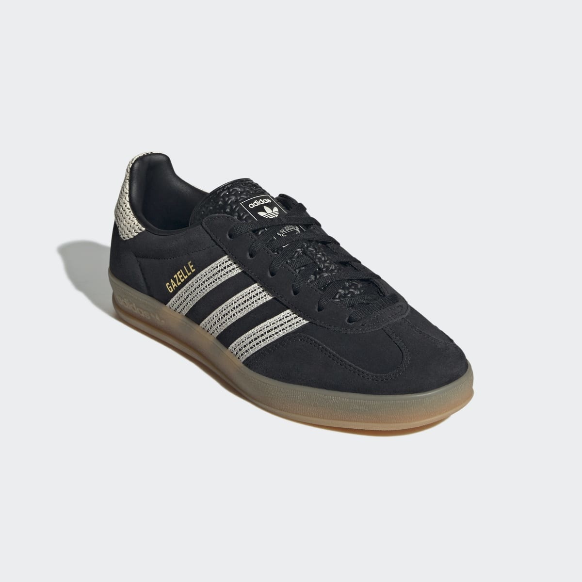 Sapatilhas Casual de Mulher Gazelle Indoor W Originals Preto-2