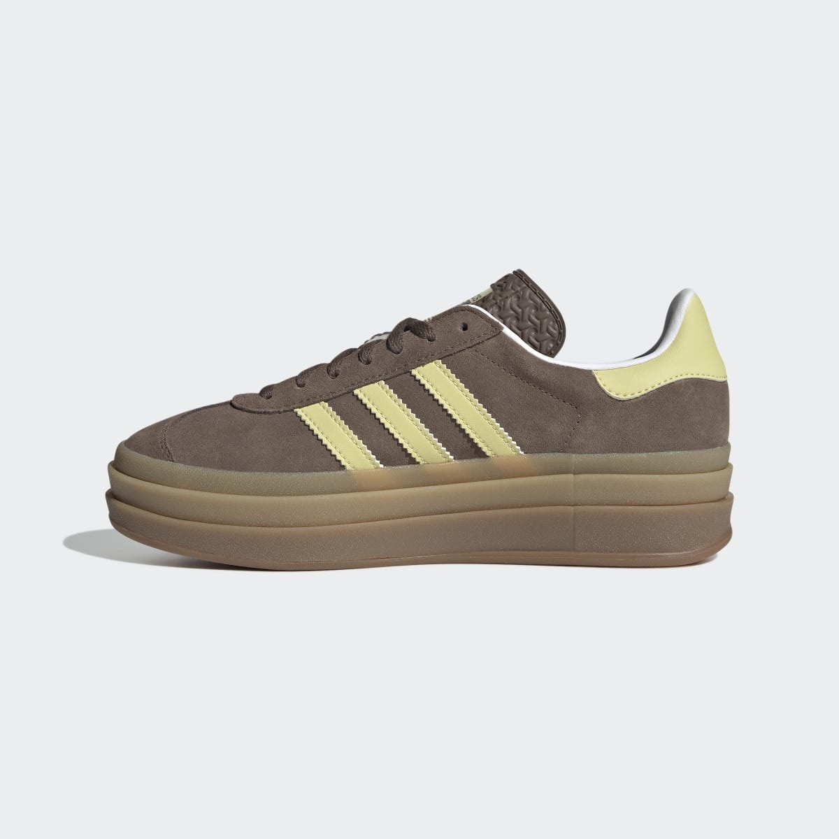 Sapatilhas Casual de Mulher Gazelle Bold W Originals Castanho-4