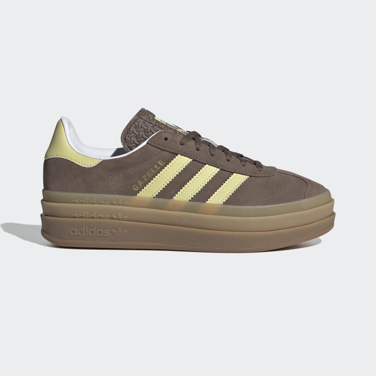 Sapatilhas Casual de Mulher Gazelle Bold W Originals Castanho-1