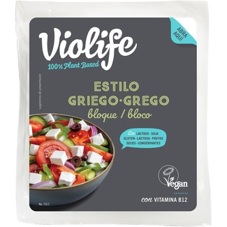 bloque vegano estilo griego sin gluten y sin lactosa envase 200 g - Violife