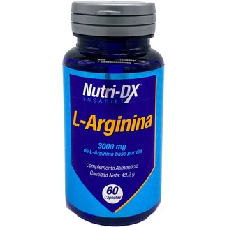 L-Arginina envase 60 cápsulas - Nutri-dx