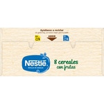 papilla 8 cereales con frutas 0% azúcares añadidos desde 6 meses envase 475 g