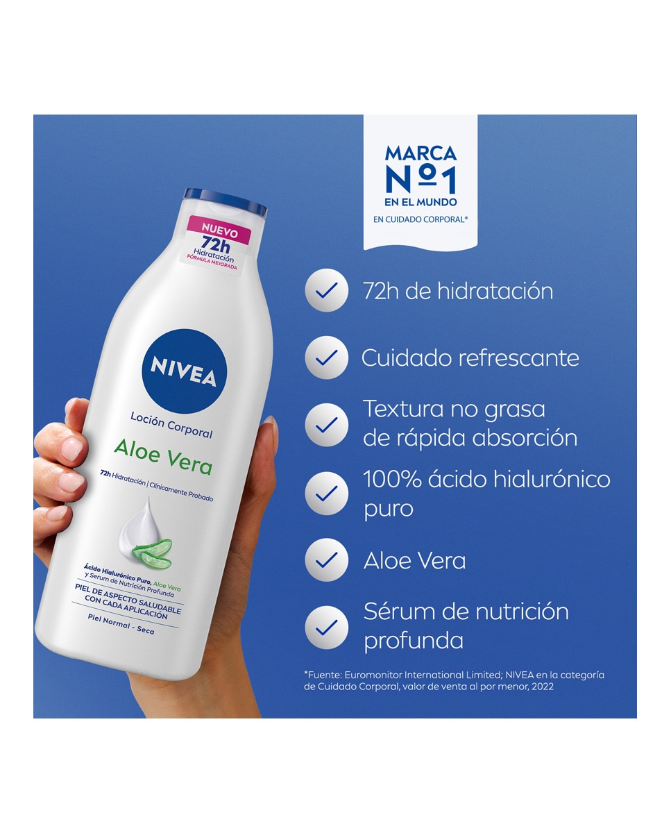 Loción Corporal Aloe Vera 400 ml Nivea 3