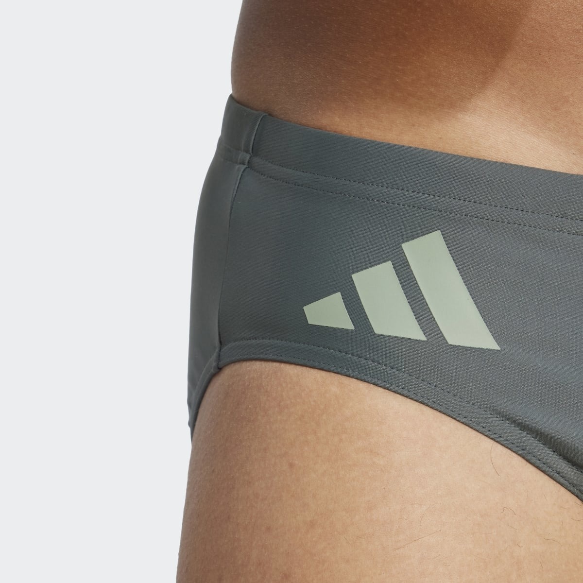 Slip de Banho Solid Cinzento-5