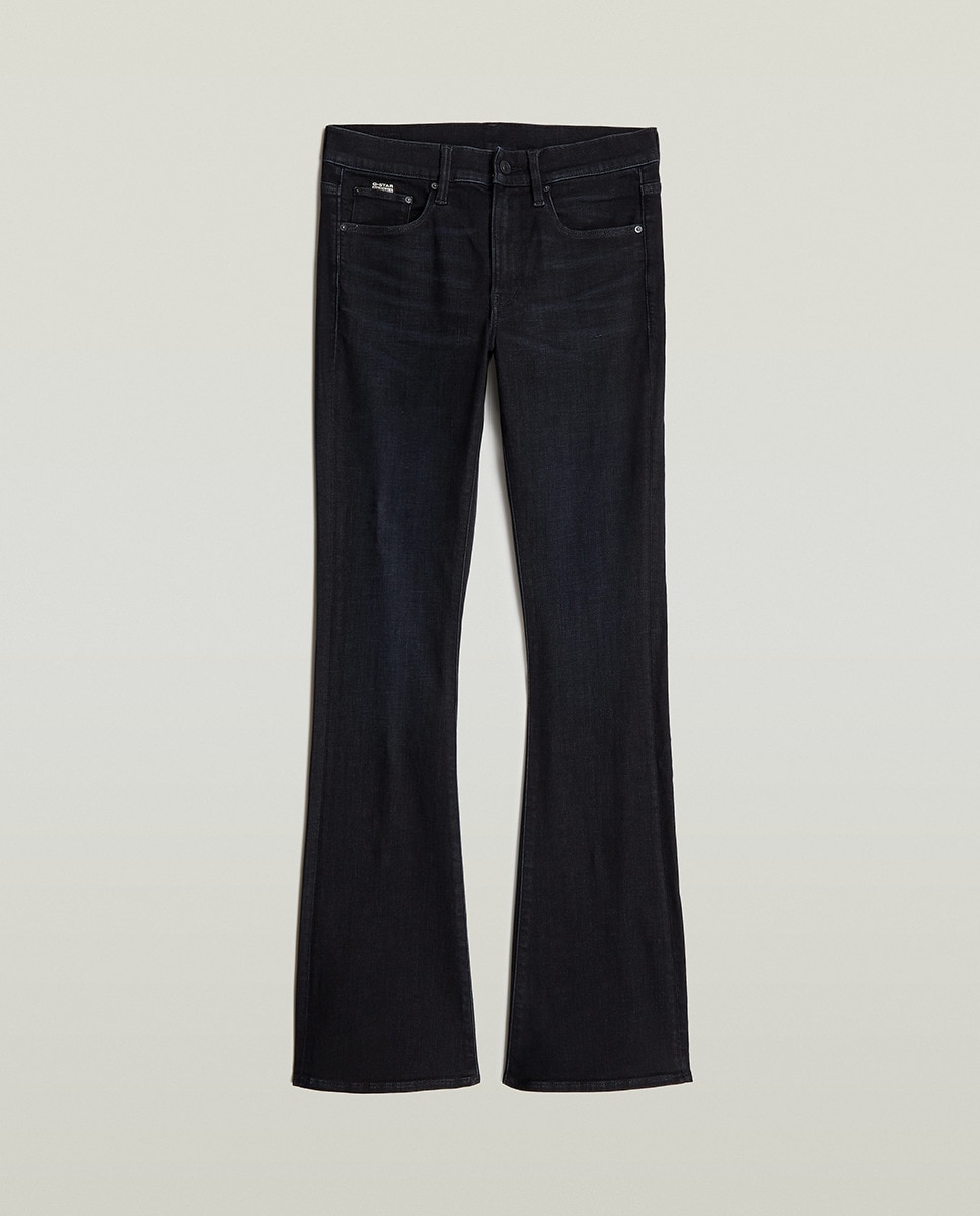 Jeans G-Star 3301 Flare Preto-7