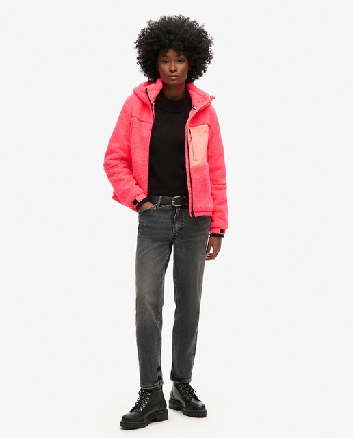 Imagen 0 de Chaqueta de mujer con capucha de felpa Trekker