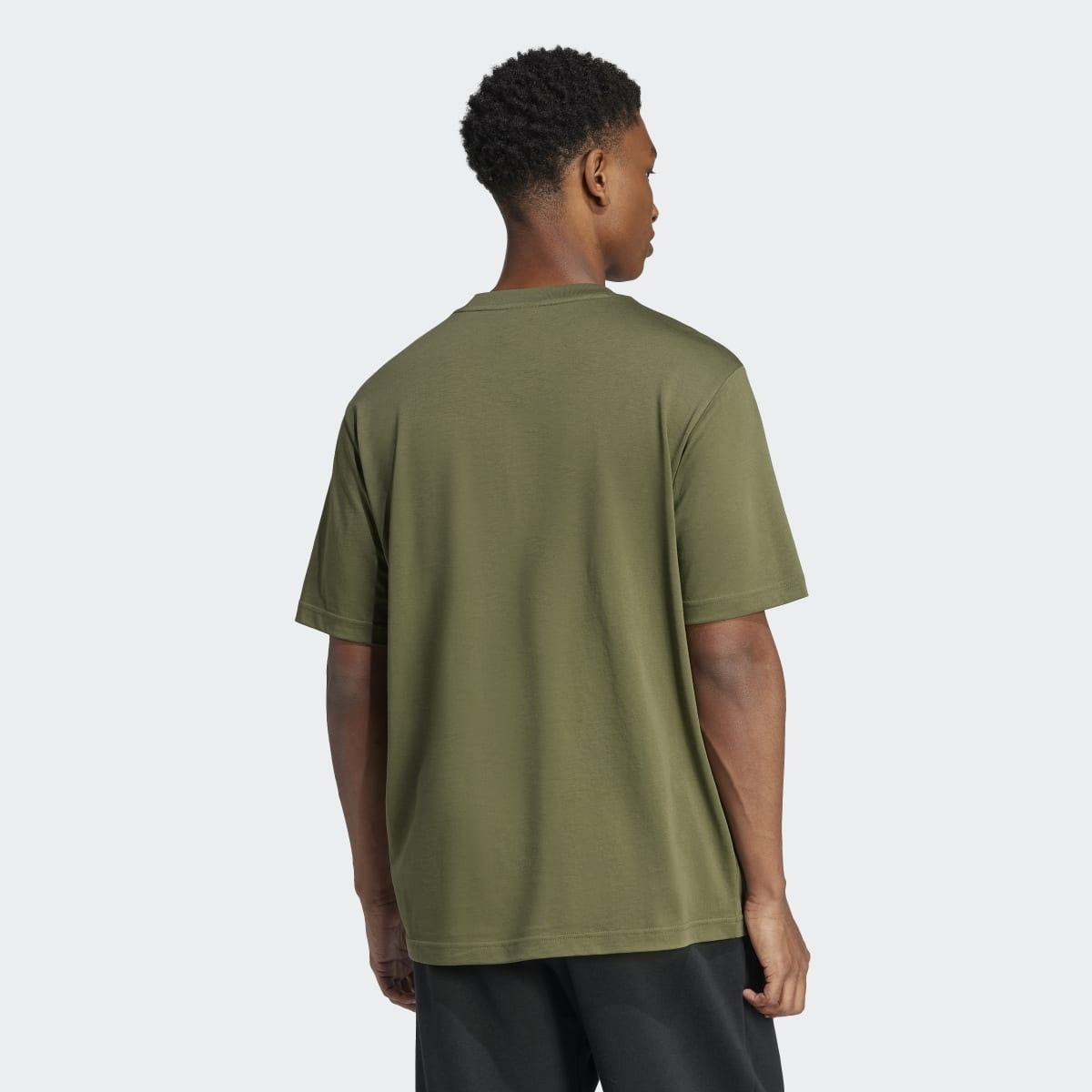 T-shirt de Homem Essentials Big Logo Verde-2