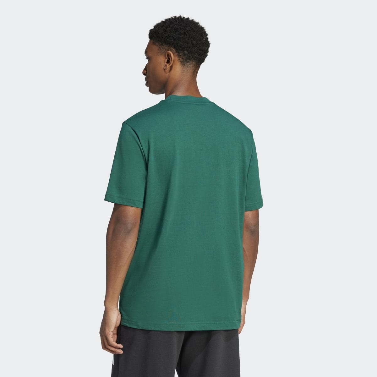 T-shirt de Homem Essentials Big Logo Verde-2