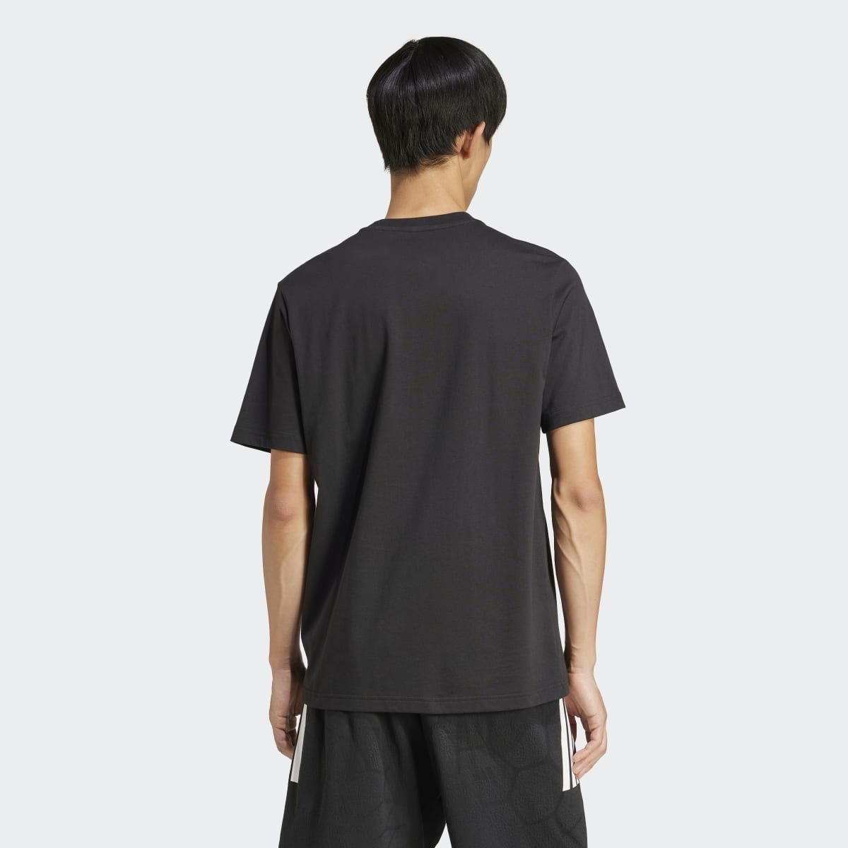 T-shirt de Homem House of Tiro Linear Graphic Preto-2