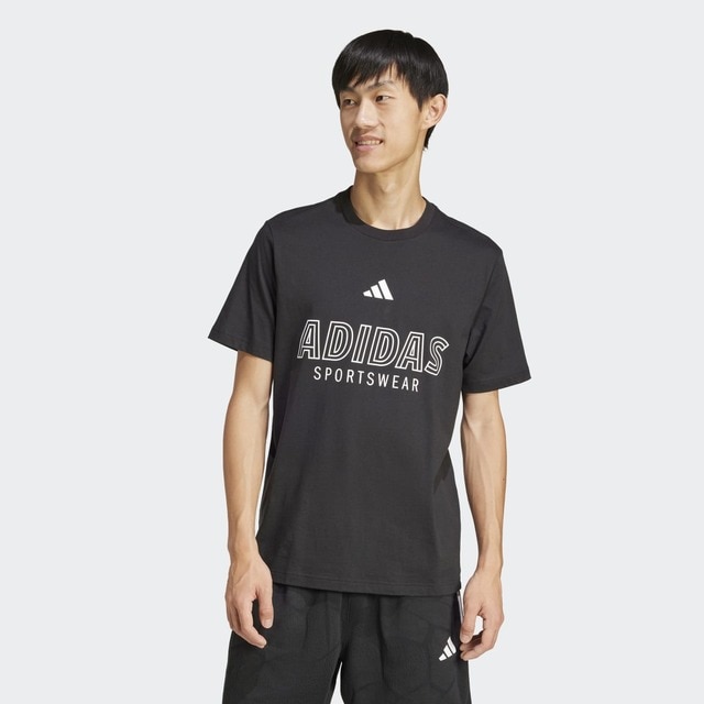 Imagen 0 de Camiseta de hombre House of Tiro Linear Graphic Adidas