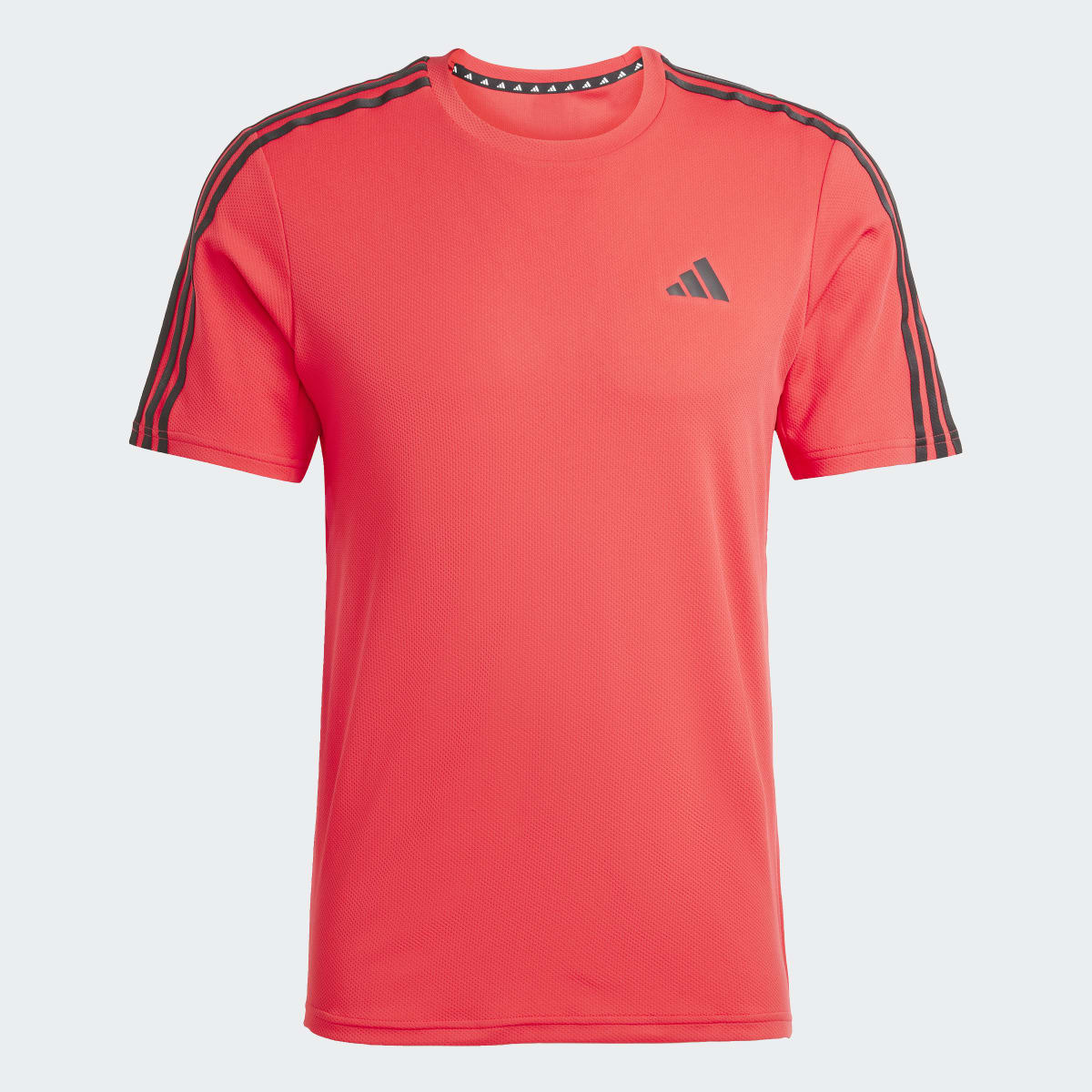 T-shirt de Homem Train Essentials Training 3 Faixas Vermelho-5