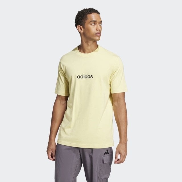 Imagem 0 de T-shirt de Homem Essentials Linear Single Jersey
