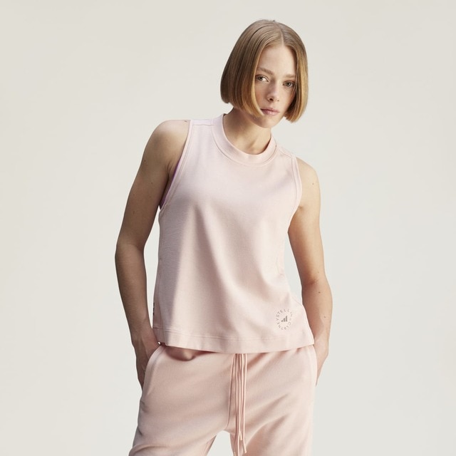 Imagen 0 de Camiseta de mujer sin mangas adidas by Stella McCartney Logo Adidas