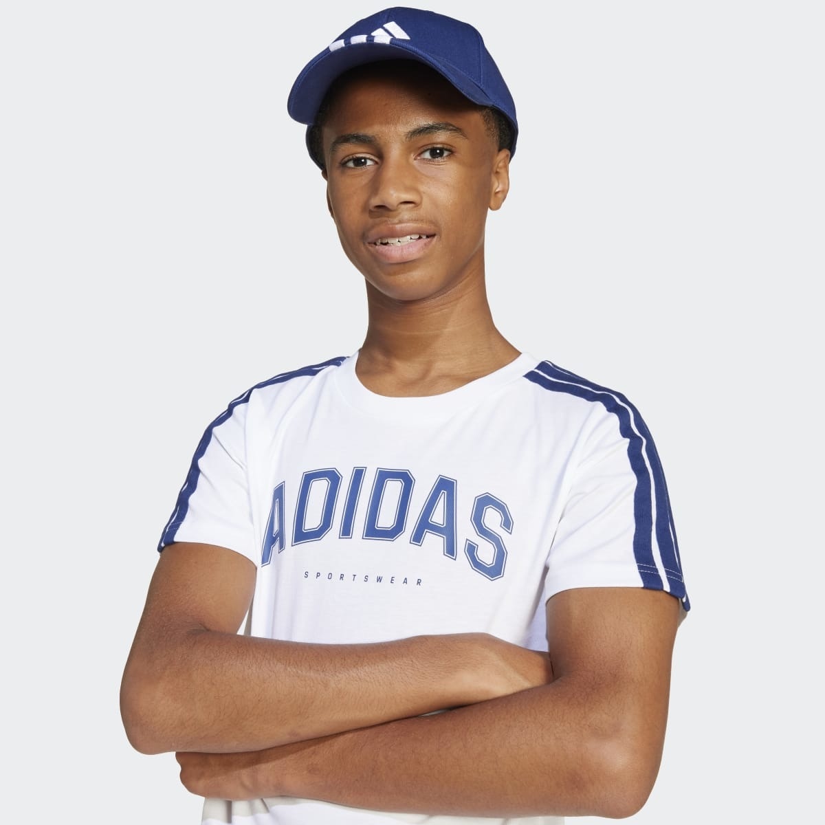 T-shirt de Criança Codes Collegiate Graphic Branco-3